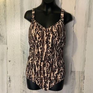 Elomi Animal Print Swimsuit